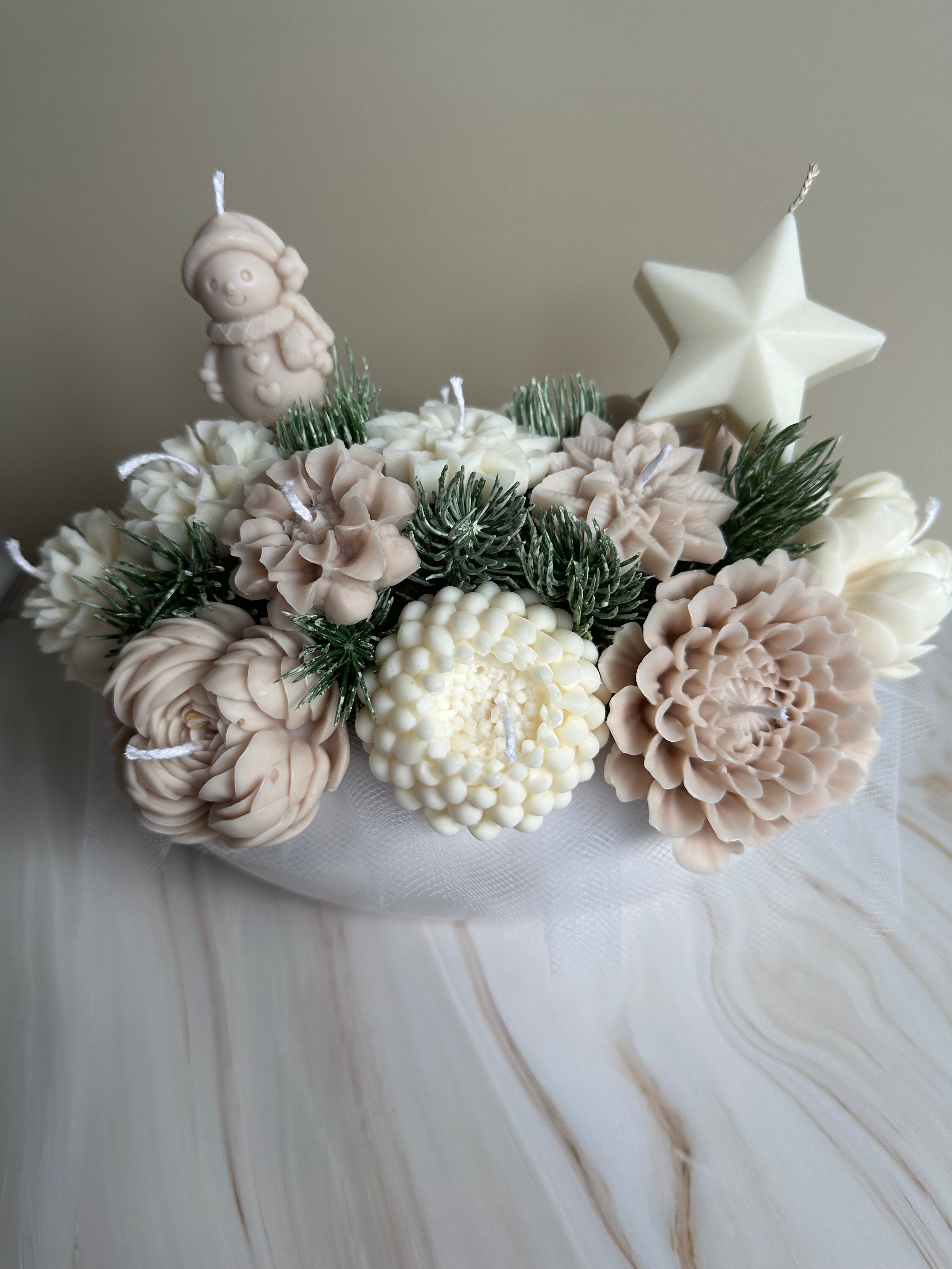 Weihnachtsblumenstrauß